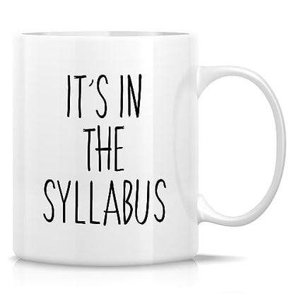 Funny Professor Gift It s In The Funny | Ceramic Coffee Mug | 11 OZ