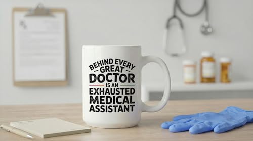 Medical Assistant Gifts For Certified | Ceramic Coffee Mug | 11 OZ
