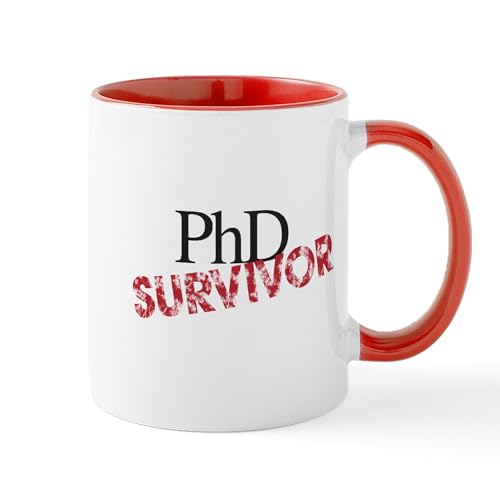 PHD Survivor Scholar | Ceramic Coffee Mug | 11 OZ