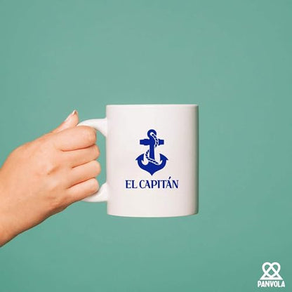 El Capitan Boat Ship Captain Gifts Sailor | Ceramic Coffee Mug | 11 OZ