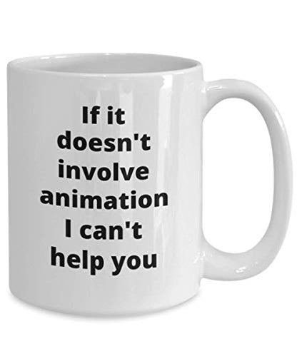Animation Funny Gift for Animator Graduation | Ceramic Coffee Mug | 11 OZ