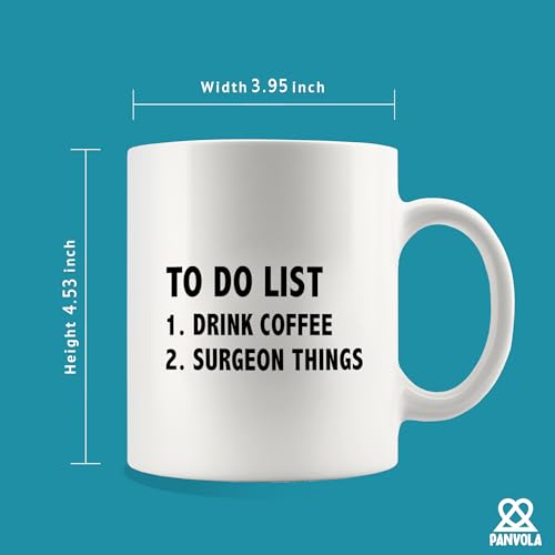 To Do List Surgeon Surgery Doctor Gifts Dr | Ceramic Coffee Mug | 11 OZ