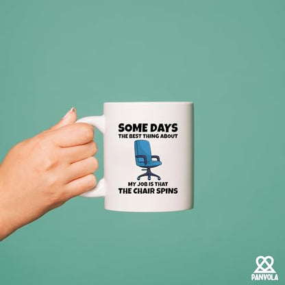 Office Humor Quote Gifts The Best Thing About | Ceramic Coffee Mug | 11 OZ