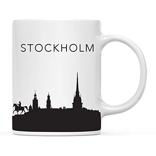 Tourist Travel Souvenir Gift Stockholm Sweden | Ceramic Coffee Mug | 11 OZ