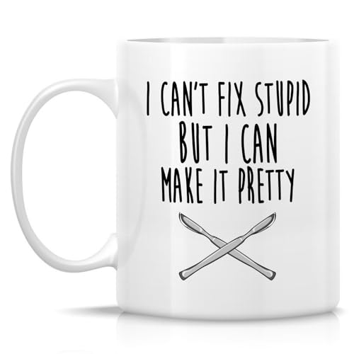 Funny Surgeon or Humorous Plastic Surgery Gift | Ceramic Coffee Mug | 11 OZ