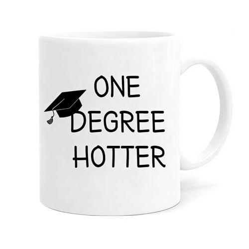 One Degree Hotter Graduation 2026 Funny Class | Ceramic Coffee Mug | 11 OZ