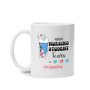 Personalized RN Nursing Student Tears New | Customised Coffee Mug | 11 OZ