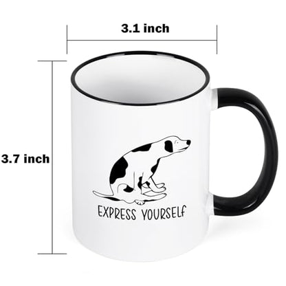 YHRJWN Vet Tech Gifts for Women Men Express | Ceramic Coffee Mug | 11 OZ
