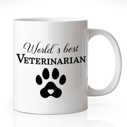 World s Best Veterinarian Vet Prayer Ceramics | Ceramic Coffee Mug | 11 OZ