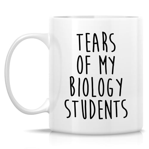 Funny Biology Teacher Tears of My Students or | Ceramic Coffee Mug | 11 OZ