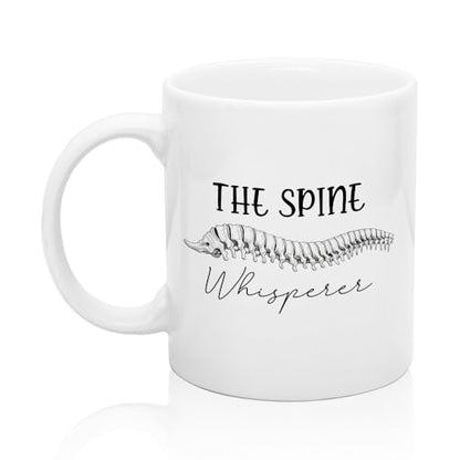 XQLZY The Spine Whisperer Funny Chiropractor | Ceramic Coffee Mug | 11 OZ