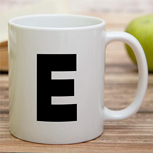 Initial A-Z Alphabet Monogrammed Student | Ceramic Coffee Mug | 11 OZ