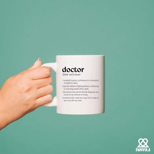 Doctor Definition Gifts Dr Mom Dad Husband | Ceramic Coffee Mug | 11 OZ