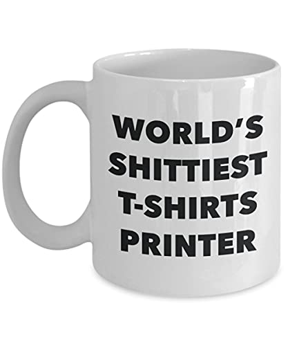 T-shirts Printer World s Shittiest Gifts | Ceramic Coffee Mug | 11 OZ
