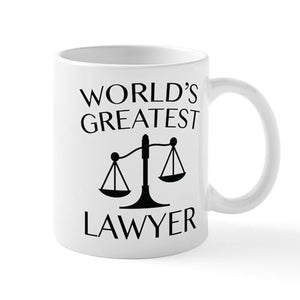 World s Greatest Lawyer | Ceramic Coffee Mug | 11 OZ
