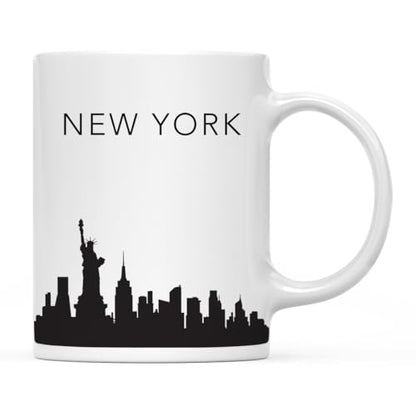 Tourist Travel Souvenir Gift New York United | Ceramic Coffee Mug | 11 OZ
