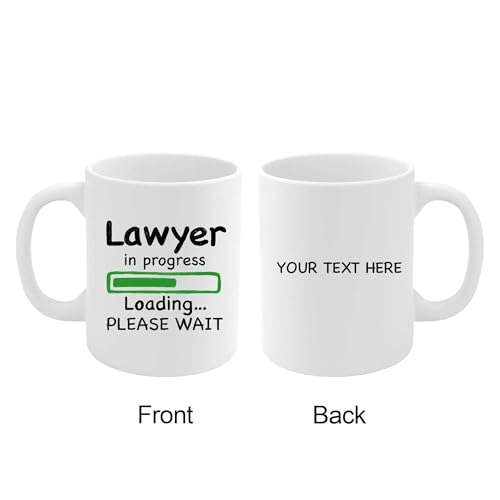 Personalized Lawyer in Progress Customized | Customised Coffee Mug | 11 OZ