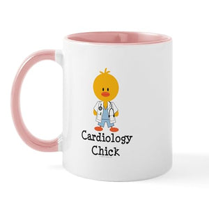Cardiology Chick | Ceramic Coffee Mug | 11 OZ