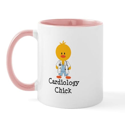 Cardiology Chick | Ceramic Coffee Mug | 11 OZ