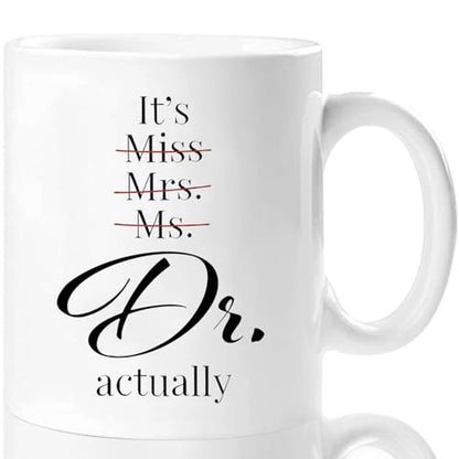 Shqiueos Funny Doctor Gifts for Women It s Dr | Ceramic Coffee Mug | 11 OZ