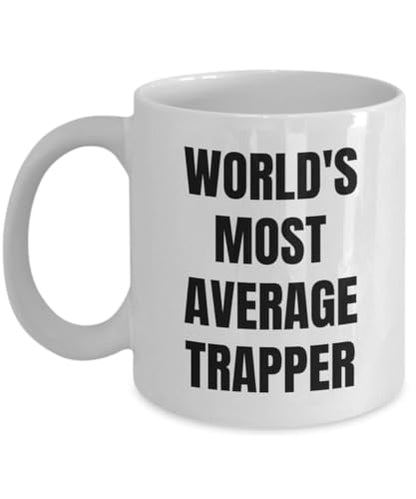 Trapper World s Most Average Gifts | Ceramic Coffee Mug | 11 OZ