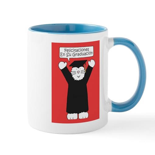 Graduation Congratulations In Spanish | Ceramic Coffee Mug | 11 OZ