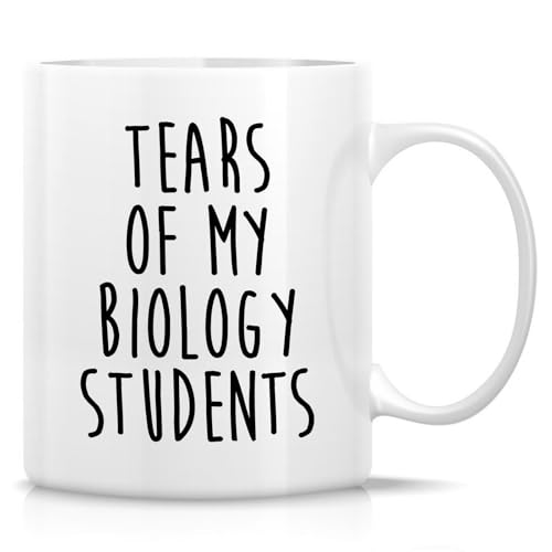 Funny Biology Teacher Tears of My Students or | Ceramic Coffee Mug | 11 OZ