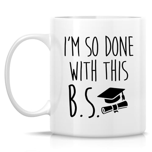 Funny College Graduation I m So Done With This | Ceramic Coffee Mug | 11 OZ