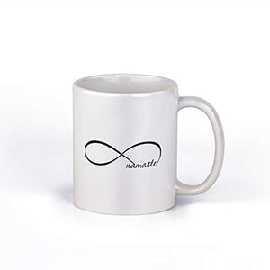 Namste Yoga 11-Ounce M165 | Ceramic Coffee Mug | 11 OZ