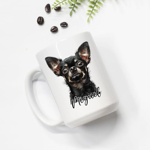 Unique Chihuahua Customized Name | Customised Coffee Mug | 11 OZ