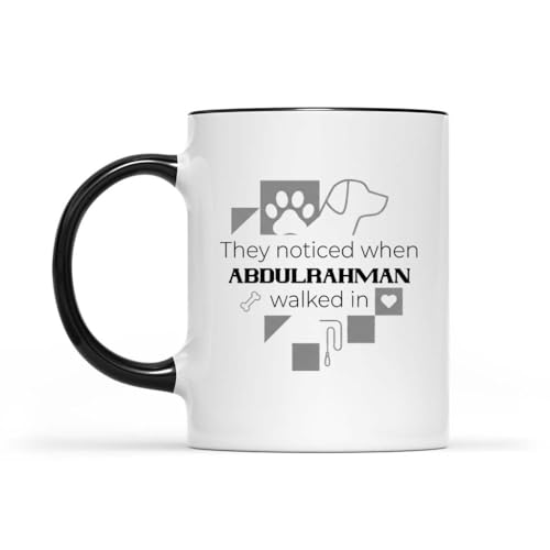 Abdulrahman Birthday Custom Gift Customised | Customised Coffee Mug | 11 OZ