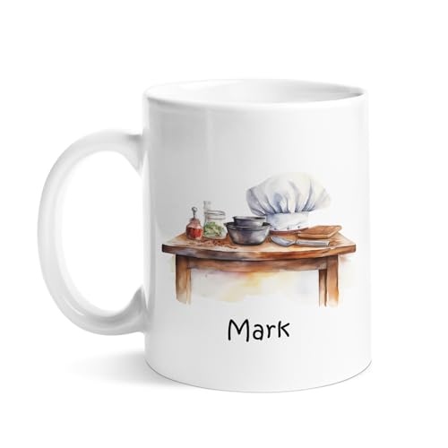 Personalized A Chef In His Kitchen | Customised Coffee Mug | 11 OZ