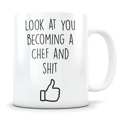 Culinary school graduation gifts graduates | Ceramic Coffee Mug | 11 OZ