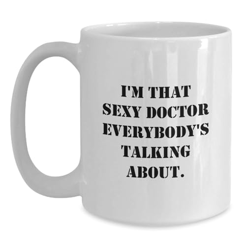 Funny Doctor Gifts from Friends for Graduation | Ceramic Coffee Mug | 11 OZ