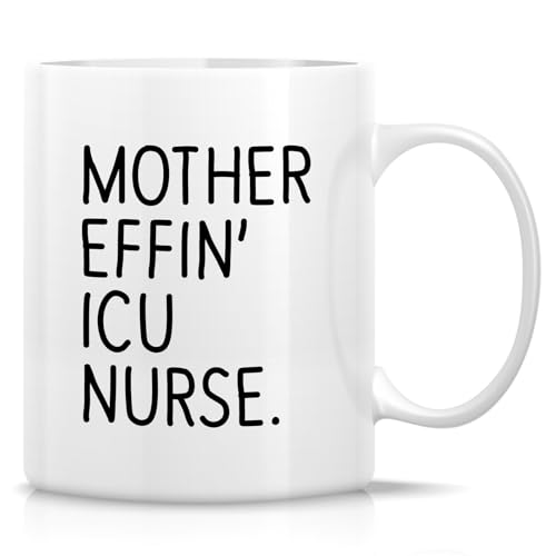 Funny ICU Nurse or Humorous Gift for Intensive | Ceramic Coffee Mug | 11 OZ