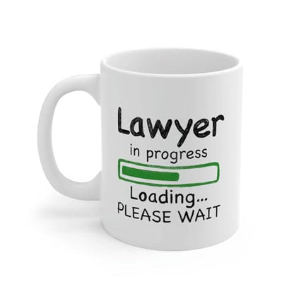 Personalized Lawyer in Progress Customized | Customised Coffee Mug | 11 OZ
