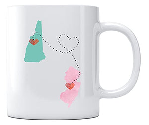 New Hampshire and Jersey Mothers Day Best | Ceramic Coffee Mug | 11 OZ