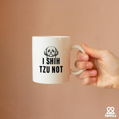 I Shih Tzu Not Dog Gifts Owner Small Dad Mom | Ceramic Coffee Mug | 11 OZ