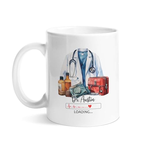 Personalized For Future Doctors Custom Name | Customised Coffee Mug | 11 OZ