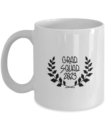 Graduation Grad Squad Gift Ideas Funny | Ceramic Coffee Mug | 11 OZ