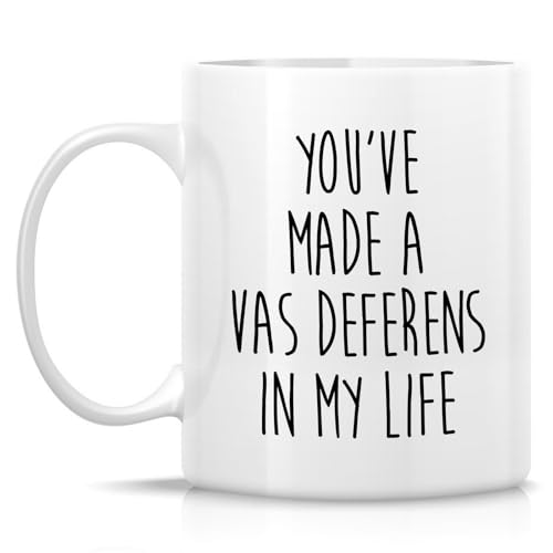 Funny Urologist Vas Deferens Pun Humorous | Ceramic Coffee Mug | 11 OZ