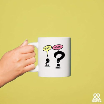 Wait What English Teacher Gifts from Students | Ceramic Coffee Mug | 11 OZ