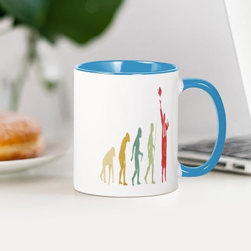 Graduation Male Evolution | Ceramic Coffee Mug | 11 OZ