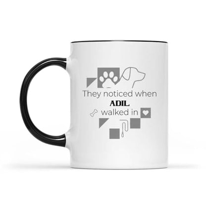 Adil Personalized Gift Customised | Customised Coffee Mug | 11 OZ
