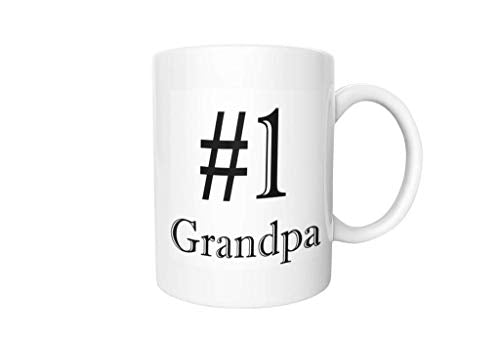 1 Grandpa Best Gift Bring Happiness | Ceramic Coffee Mug | 11 OZ
