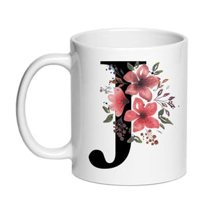 Personalized J Gifts Novelty Monogrammed | Customised Coffee Mug | 11 OZ