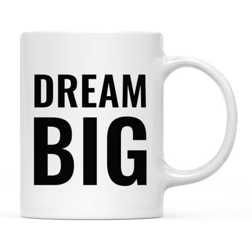 Motivational Gift Dream Big 1-Pack | Ceramic Coffee Mug | 11 OZ
