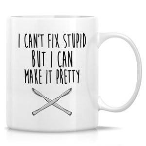 Funny Surgeon or Humorous Plastic Surgery Gift | Ceramic Coffee Mug | 11 OZ