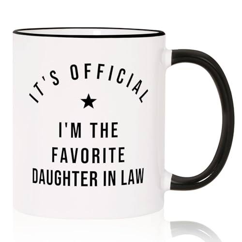 Daughter in Law Mothers Day Gifts Birthday | Ceramic Coffee Mug | 11 OZ
