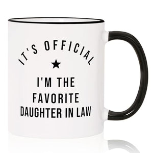 Daughter in Law Mothers Day Gifts Birthday | Ceramic Coffee Mug | 11 OZ